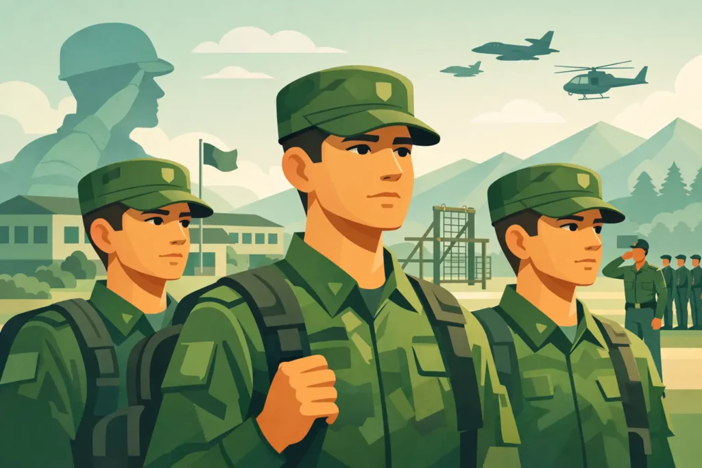 Secundaria y bachillerato militarizado para varones